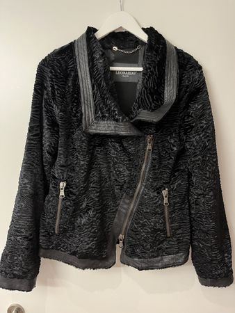 Übergangsjacke Leonardo mit echt Leder