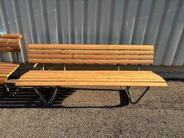 Super schöne Gartenbank aus Lärchenholz