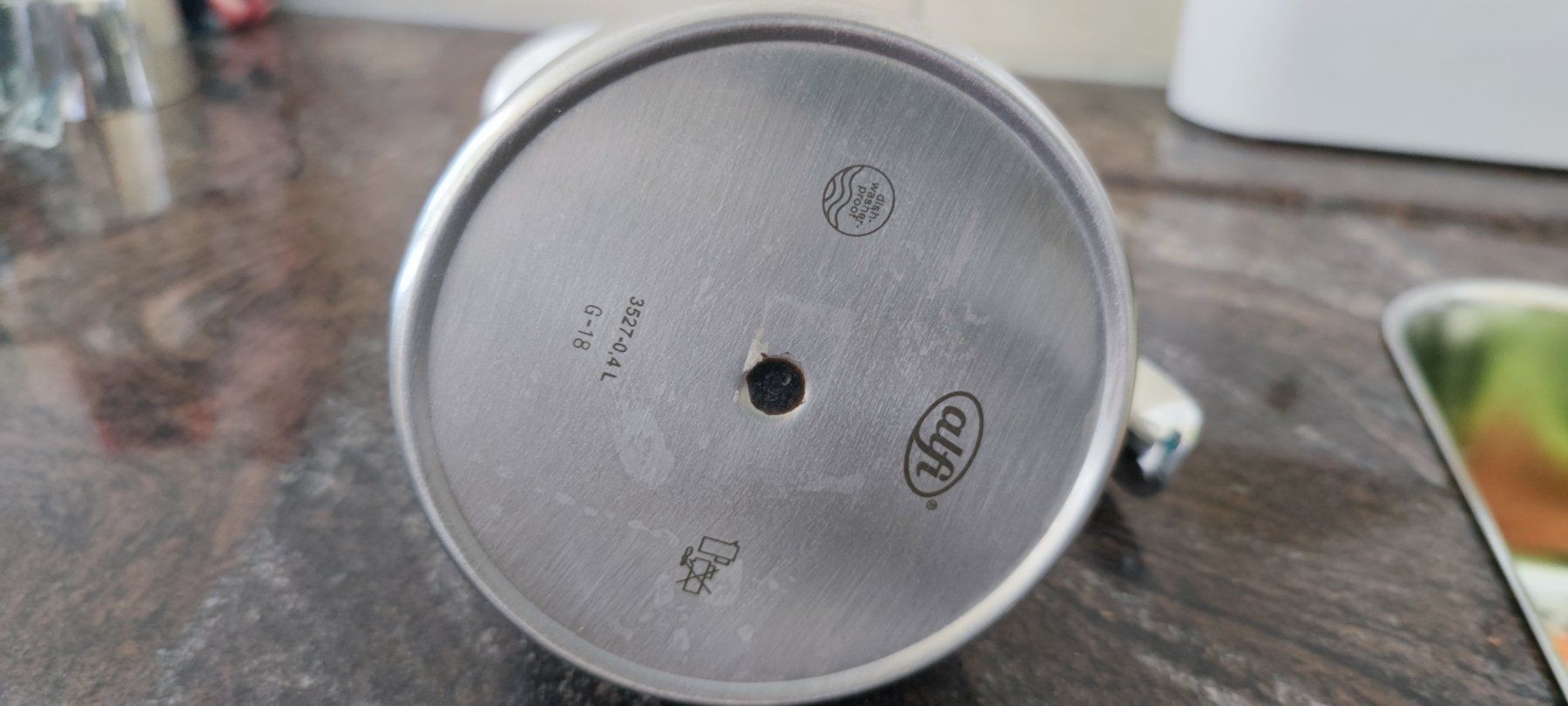 Karaffen: Alfi Isolierkanne, Edelstahl, 0.4L – Gebraucht aus Stäfa von Rampensau 2