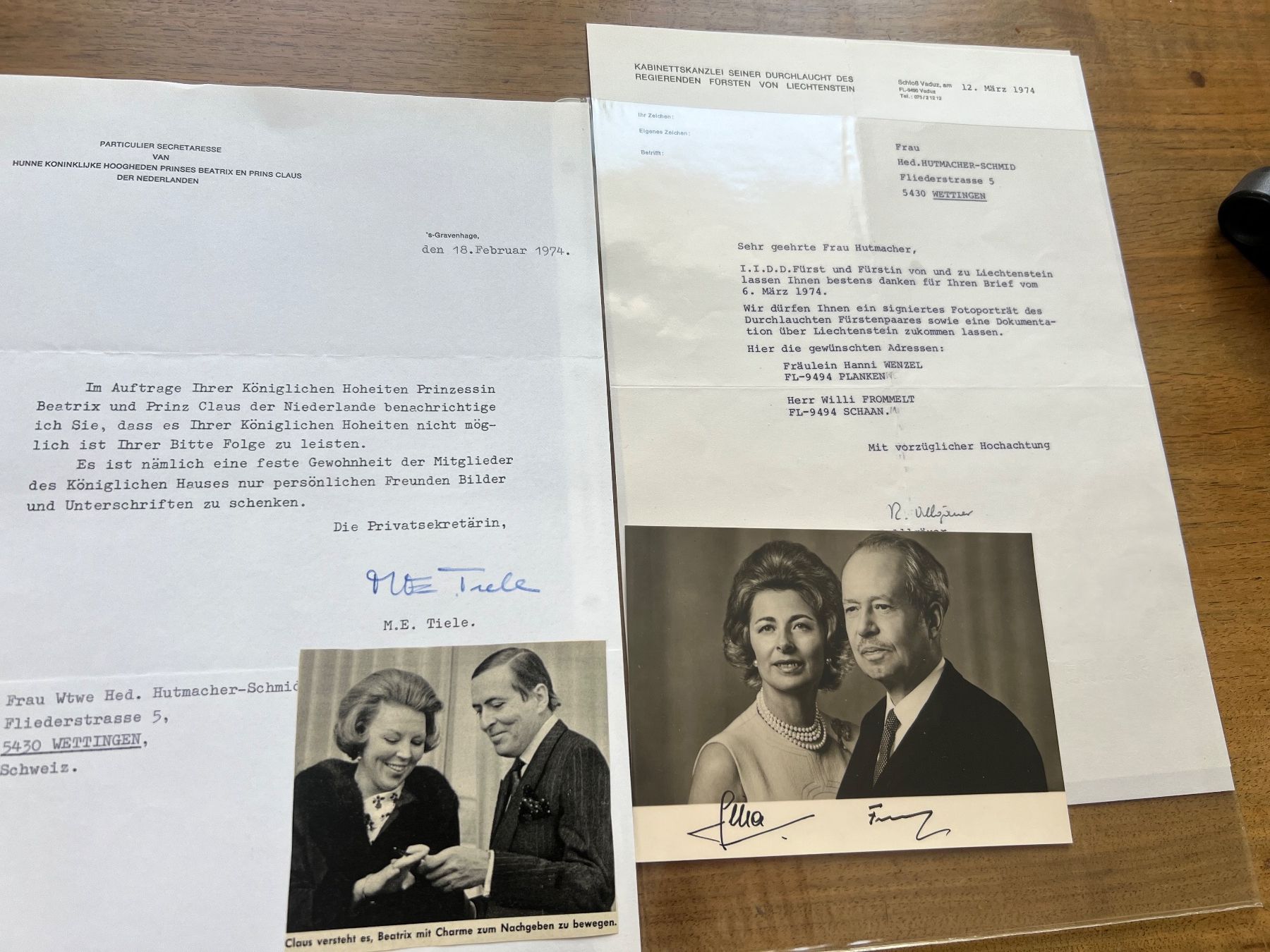Autogramme: Verschiedene Autogramme 296 – Gebraucht aus Glattfelden von maa_qcj8
