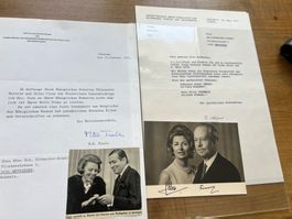 Verschiedene Autogramme 296