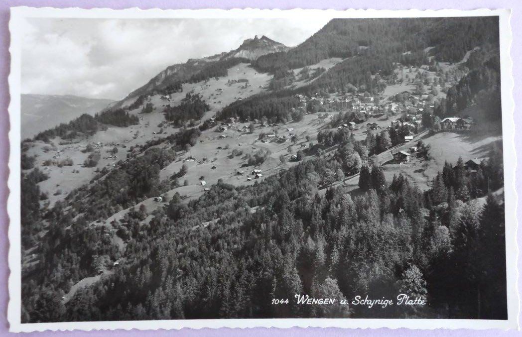 Cartoline postali: Wengen u. Schynige Platte – Usato da Fétigny venduto da Billy2miny