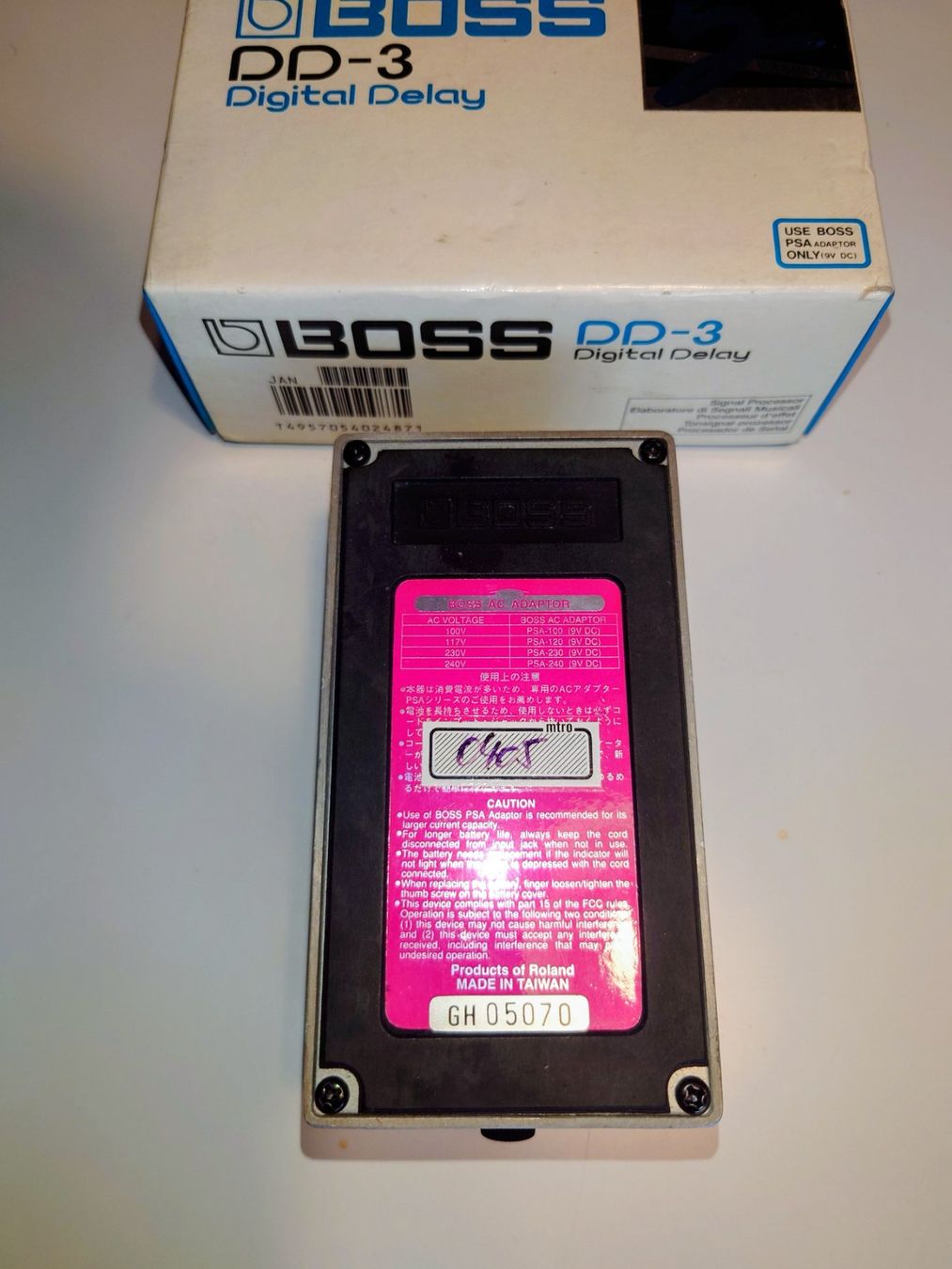 Boss Strumenti musicali: Boss DD-3 DIGITAL DELAY Effekpedal. Altes Modell Vergriffen – Usato da Zürich venduto da Rst7 6