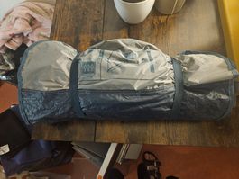 QUECHUA 3-Personen-Campingzelt MH100 grau