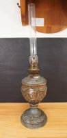 Schöne antike Petroleum Lampe Jugendstil (HG 13)
