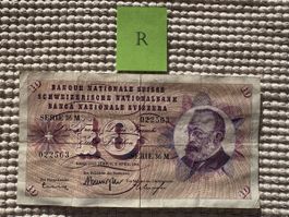 10 Fr. Banknote Schweiz / Serie 36M