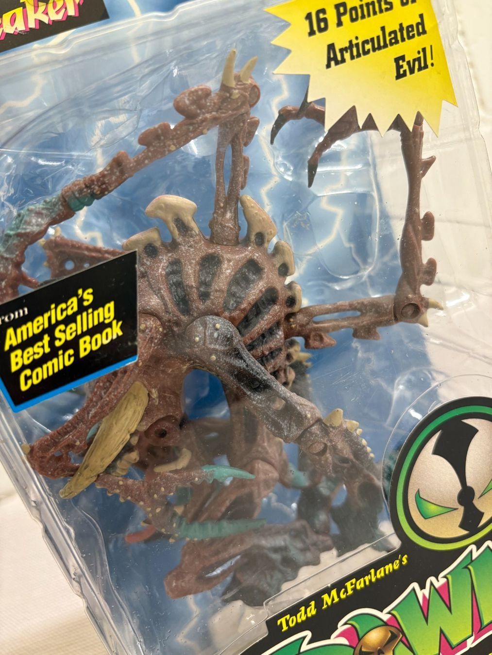 Statuette: Todd McFarlane Spawn Vertebreaker Ultra Action Figur 1995 – Usato da Ottenbach venduto da TimelessEmotions. 7