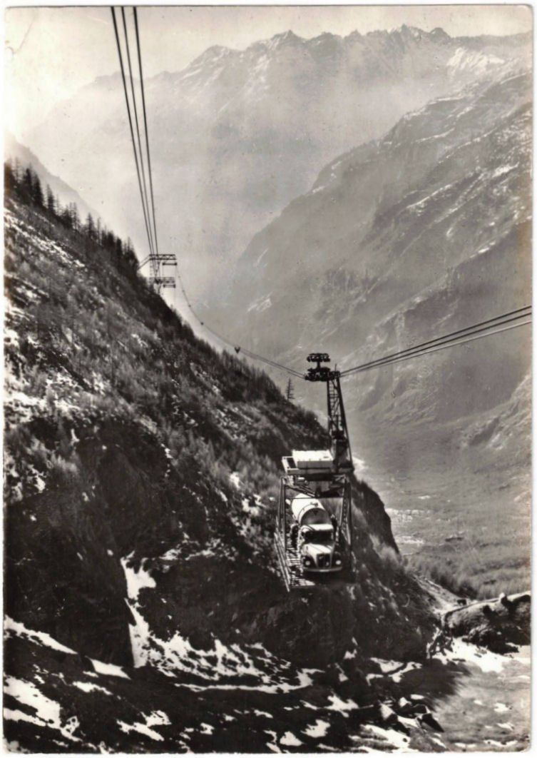 Cartoline postali: Robiei - Luftseilbahn – Usato da Binningen venduto da Mountainrider
