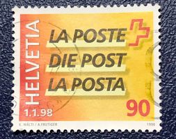 Nr.937 Neues Post-Signet  Sondermarken GESTEMPELT 1998   
