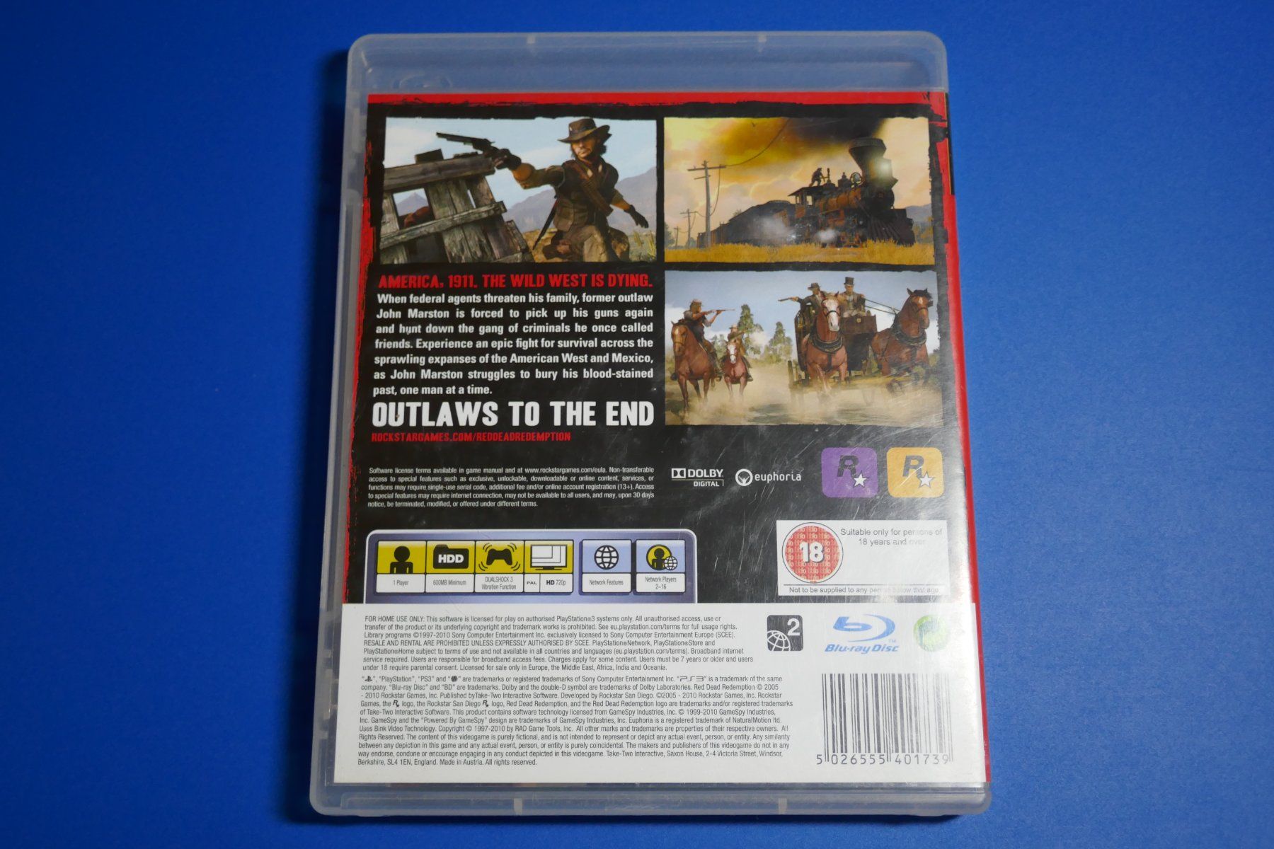 Sony Spiele: Red Dead Redemption - Sony PlayStation 3 – Gebraucht aus Vuarrens von Espace-Retro 2