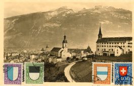 Chur  GR    ( siehe Frankaturen PJ )    um 1922
