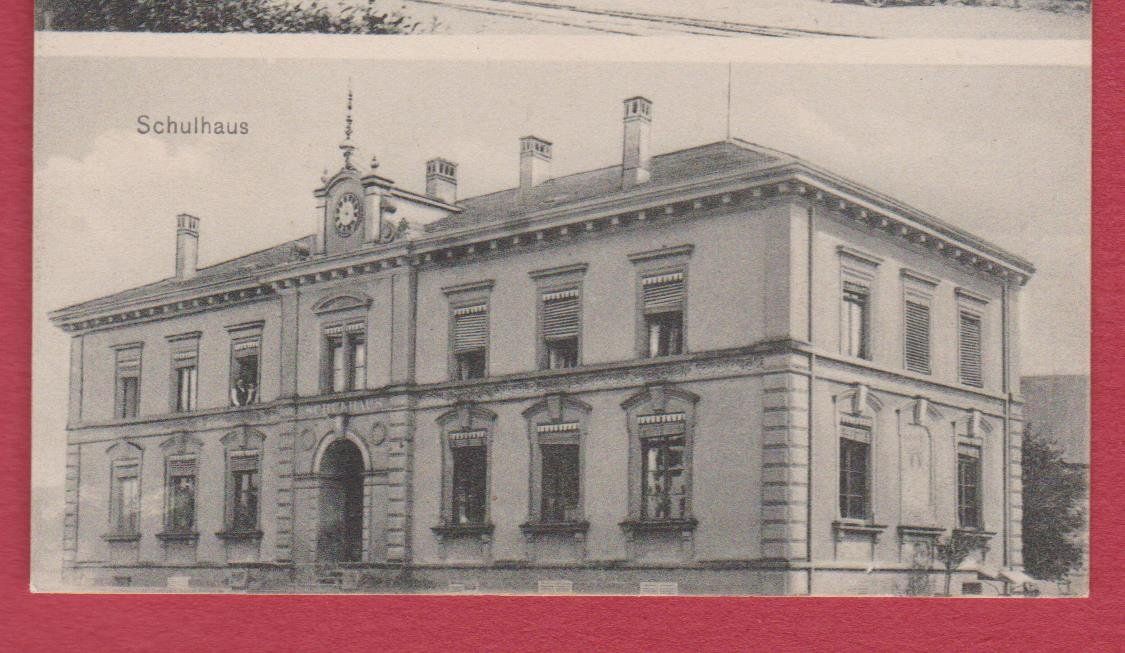 Cartoline postali: Dachsen ZH   :   alte 3-Bild Ansichtskarte mit Bahnhof  1909 – Usato da Vitznau venduto da Ropaku 3