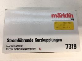 Märklin H0 7319 Stromführende Kurzkupplungen in OVP