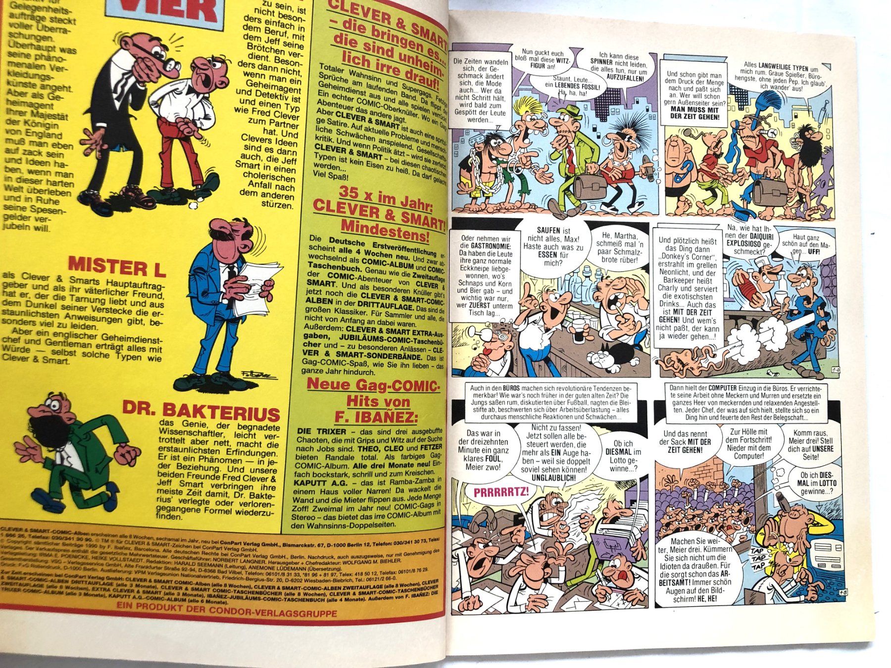 Fumetti: CLEVER & SMART - Nr.101 - 1.Auflage – Usato da Schaffhausen venduto da durruti 2
