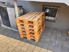 Euro Holz Paletten 120 x 80 cm