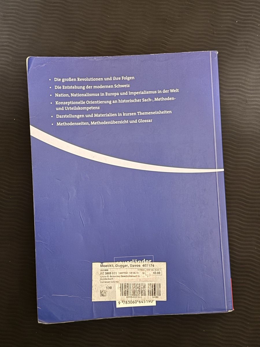 Bücher: schweizer Geschichtsbuch 2 - gebraucht – Gebraucht aus Davos Platz von leo787 1