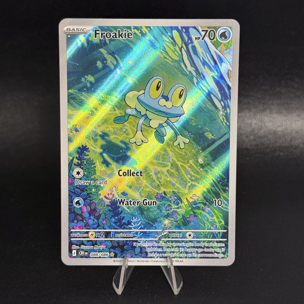 Pokémon Sammelbilder & Trading cards: FROAKIE 088/086 EN – Gebraucht aus Rickenbach LU von pokeblubi