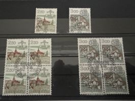 Helvetia CH-Briefmarken Sammlung 80er Jahre Top Zustand