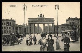 Berlin, Blick auf das Brandenburger Tor,