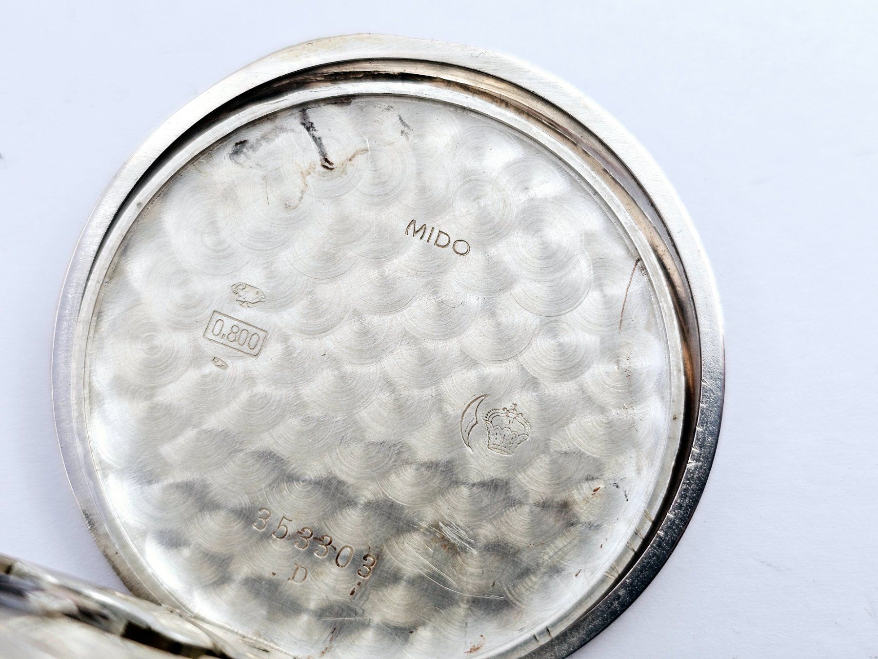 Orologi: Mido Taschenuhr 800 Silber – Usato da Bassersdorf venduto da AnkerWatch 8