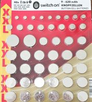 48x Knopfzellen-XXL Pack Set, div. Typen📌 Jetzt zugreifen
