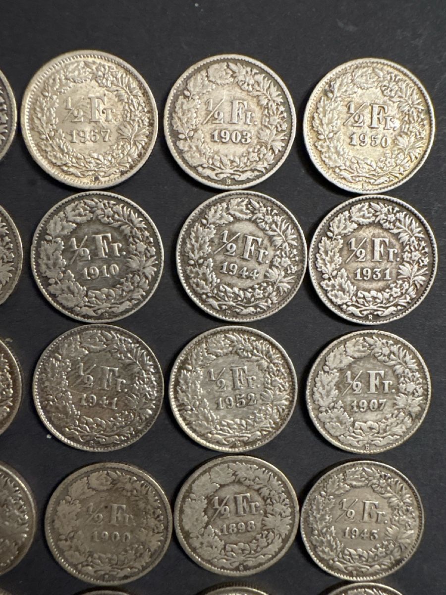 Toutes les monnaies: Schweizer Münzen – D'occasion à Flawil par Mum5 2