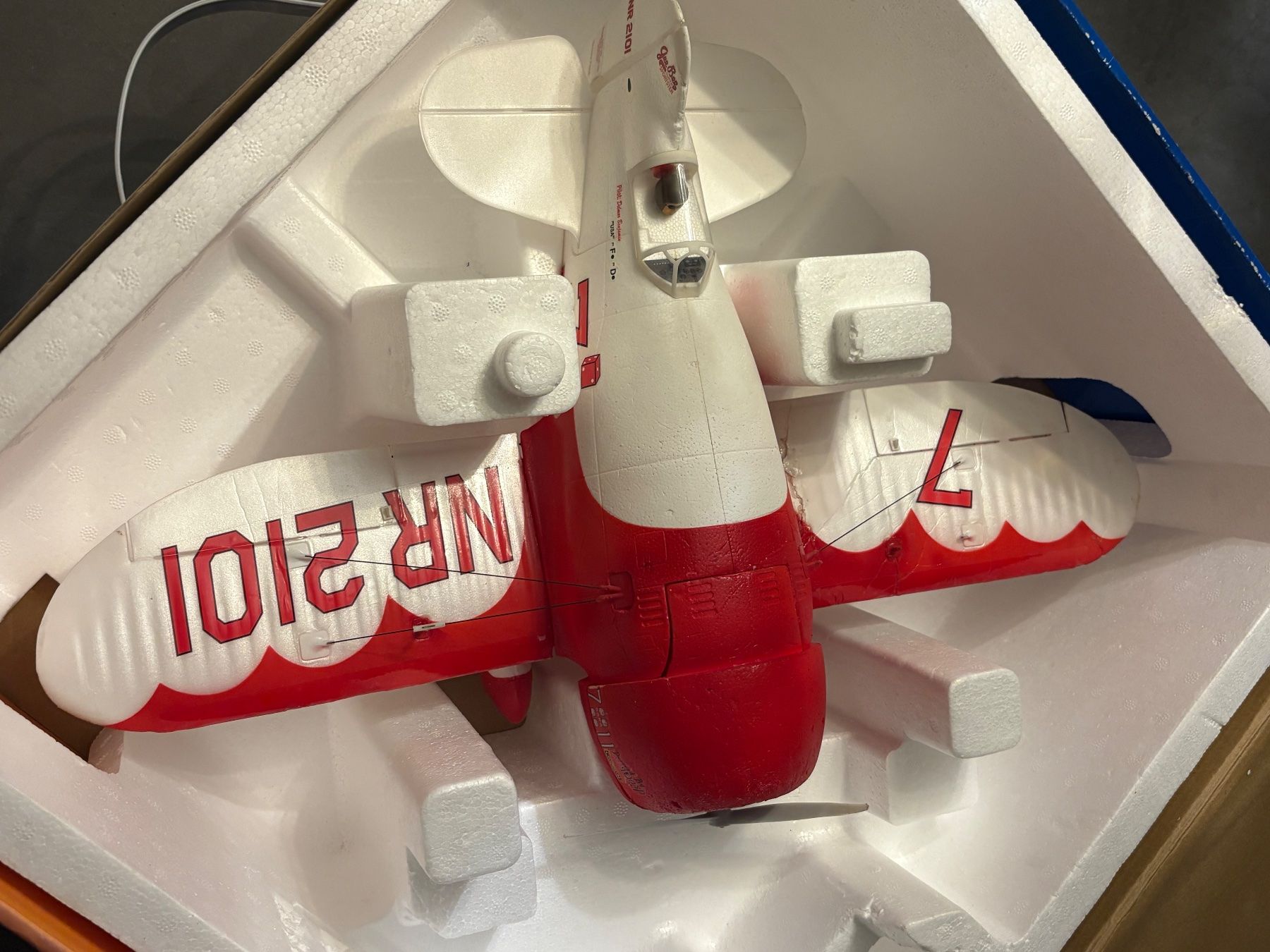 E-Flite Modellismo RC: E-flite UMX Gee Bee R2 – BNF – Usato da Seengen venduto da Zeppelin02 1