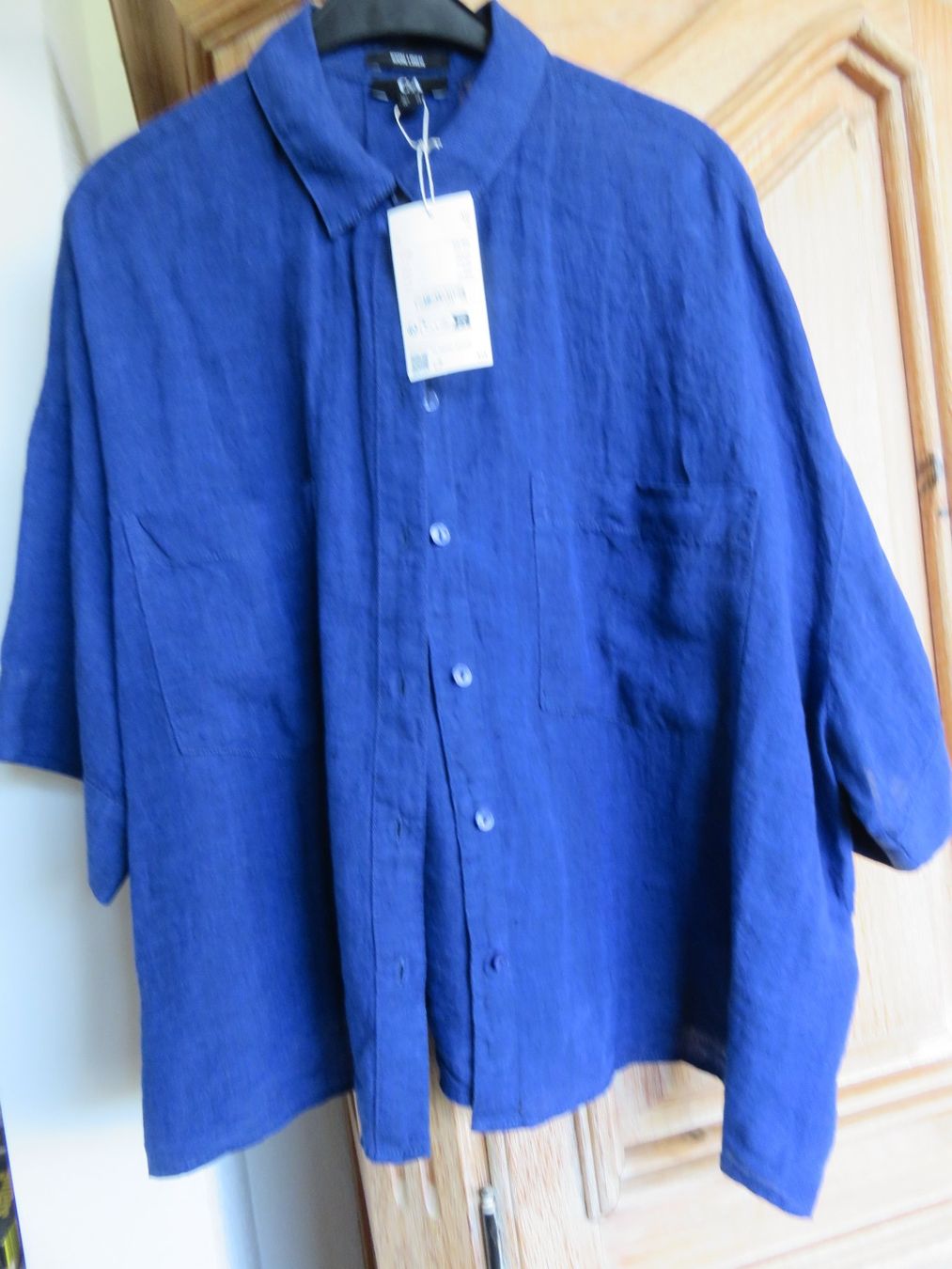 Blusen: LEINENBLUSE Gr. 46/8 – Neu und originalverpackt aus Lachen SZ von portofino01