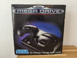 Console Sega Mega Drive 16-bit avec Sonic, en boîte OVP rare
