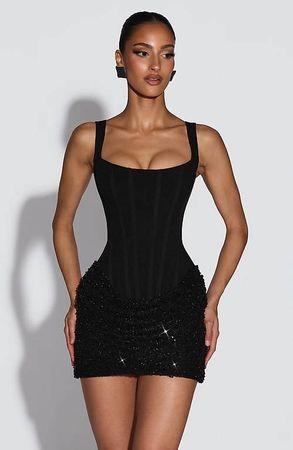 Mini Kleid Schwarz