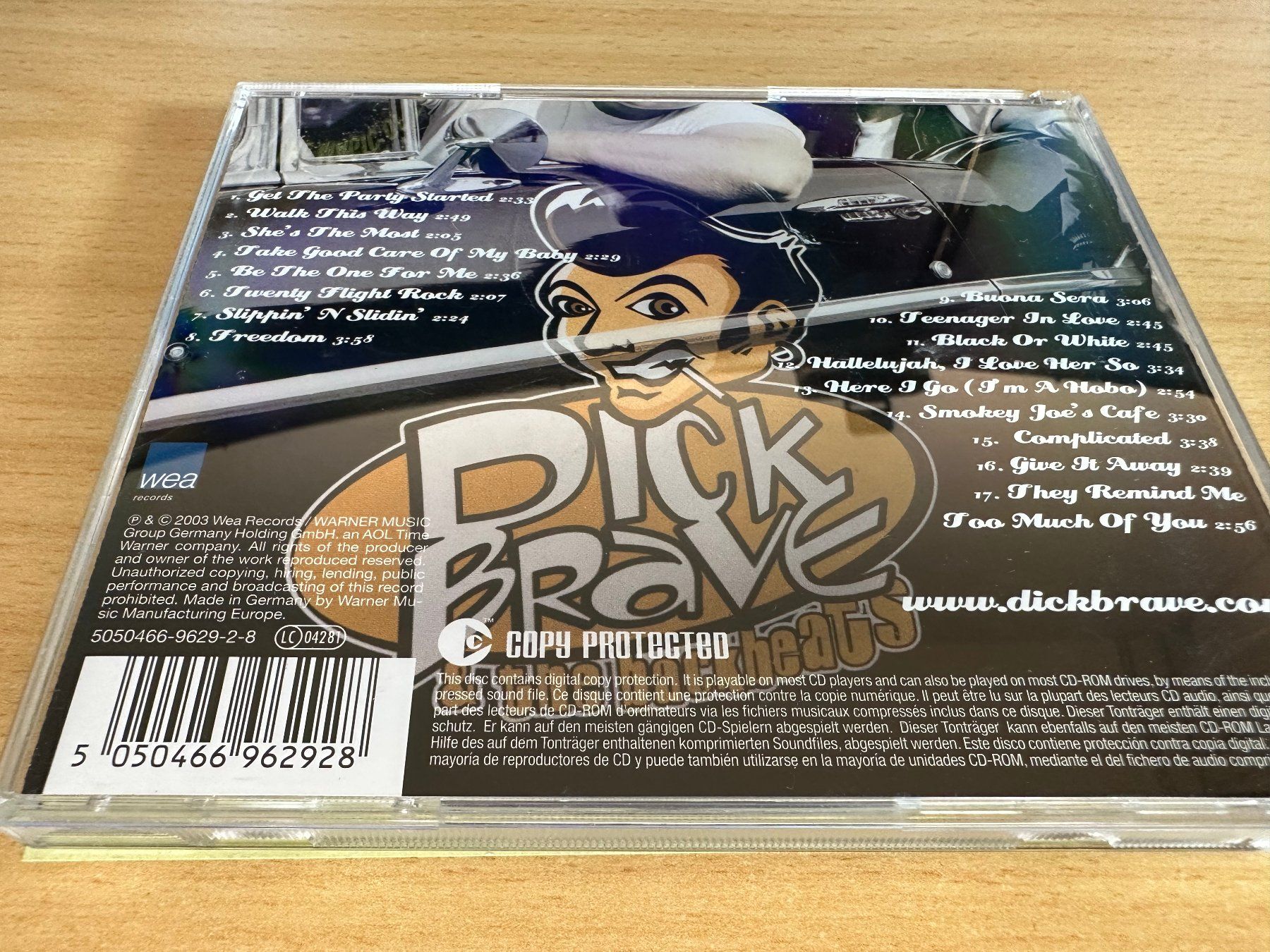 CD: Dick Brave & The Backbeats – Dick This! – Usato da Rikon im Tösstal venduto da Alpenmutz 1