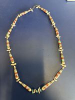 Vintage Kette mit Vogel Motiven, Sommer Schmuck, Top!