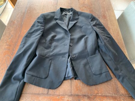 Schwarzer Blazer von St. Emile Gr. 36