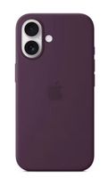 Apple Silicone Case mit MagSafe iPhone 16 Pflaume