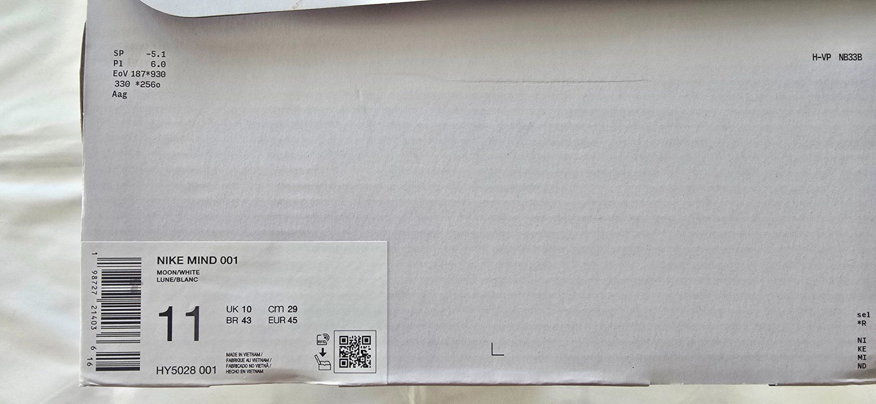 Nike Herrenschuhe: Nike Mind 001 Nocta Slide Light Blue / Moon Gr. 45 "NEU" – Neu und originalverpackt aus Löhningen von Sanmyk 6