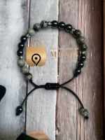 Armband Perlenarmband Herren Lava Perlen Schmuck Armschmuck