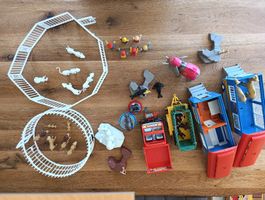 Playmobil Zirkus Tiere und Fahrzeuge