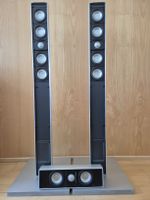 AB 1.- ELAC Cinema Pipe Lautsprecher Set + XL Center Silber