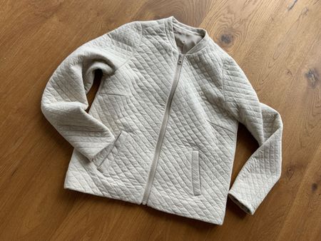 Blouson Jacke, gesteppt, beige