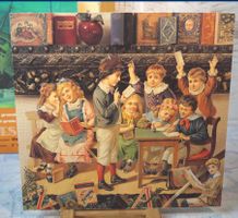 ⭐⭐⭐Schulklasse um 1900 – nostalgisches Motiv auf Alu