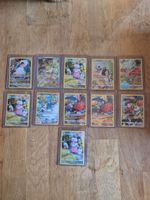 Pokemon Sammelkarten diverses Konvolut guter Zustand