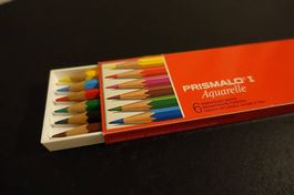 Caran d'Ache PRISMALO - Aquarelle - Set 6 crayons - Vintage