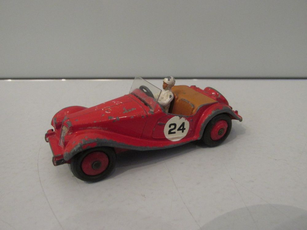 Dinky Toys - MG Midget rouge N°22 | Modèle restauré !! Resto