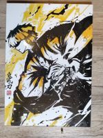Anime Bild Nogi San mit Rahmen 
