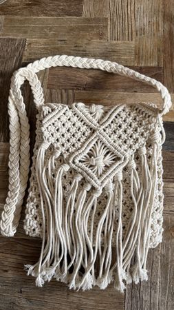 Handgemachte Makramee Tasche "Aegean Boutique"