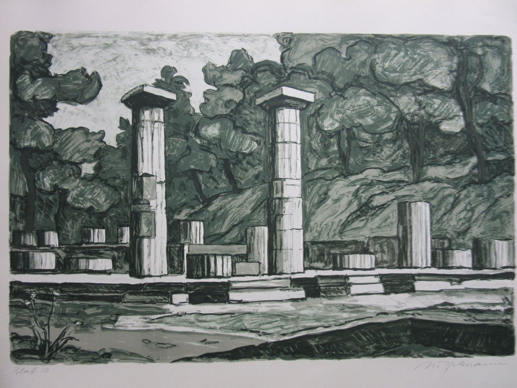 Arts picturaux & lithographies: Diggelmann Alex Walter SIGNIERT NUMMERIERT – D'occasion à Gersau par grafik-kunst