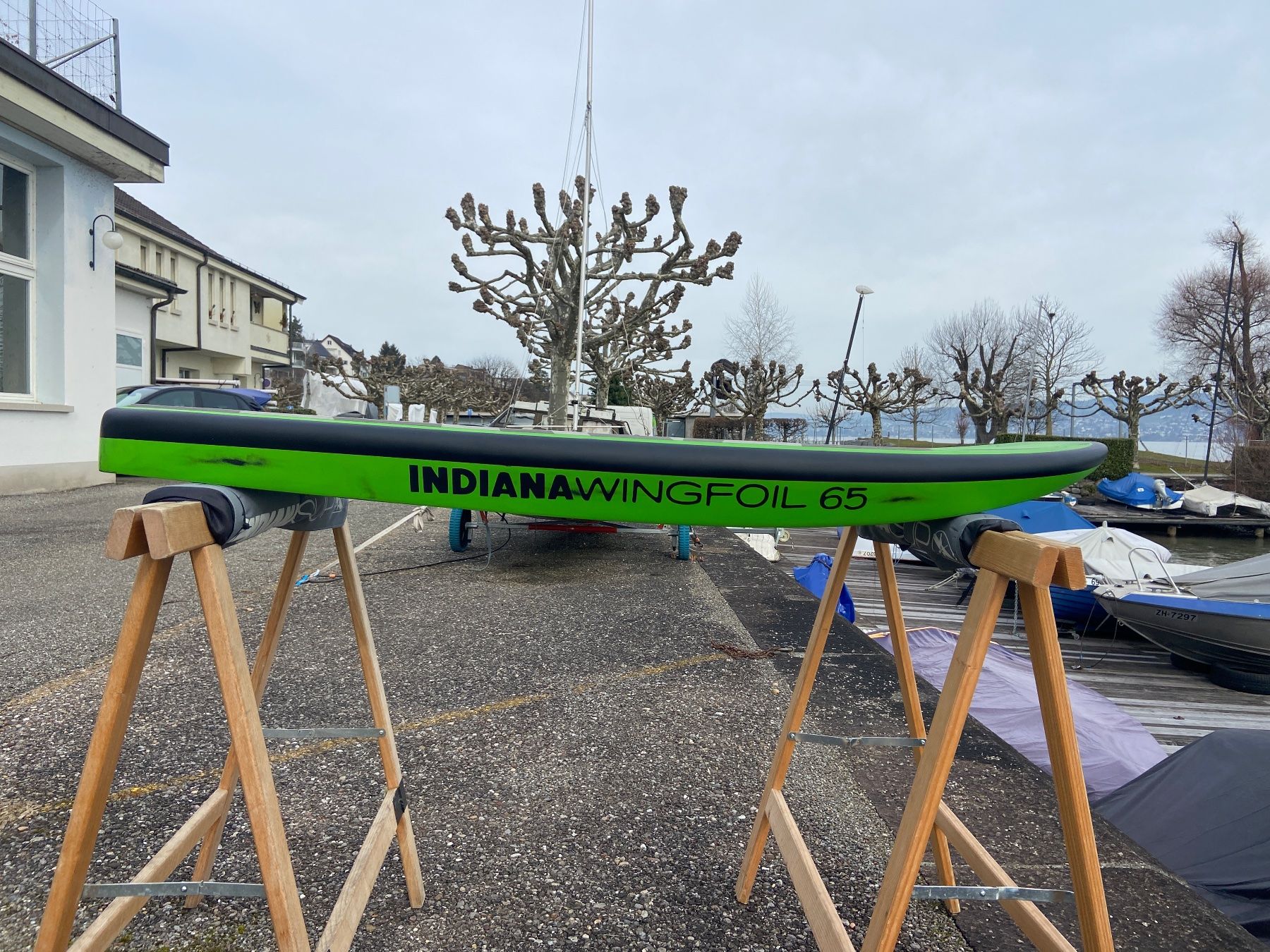 Indiana Surfboards & Schwimmbrette: Indiana 65 L Wing Foil Carbon – Gebraucht aus Oberrieden von WhiteWaveAG 3