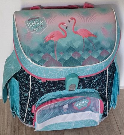 ARS UNA Flamingo Schulranzen Schultasche Schulrucksack