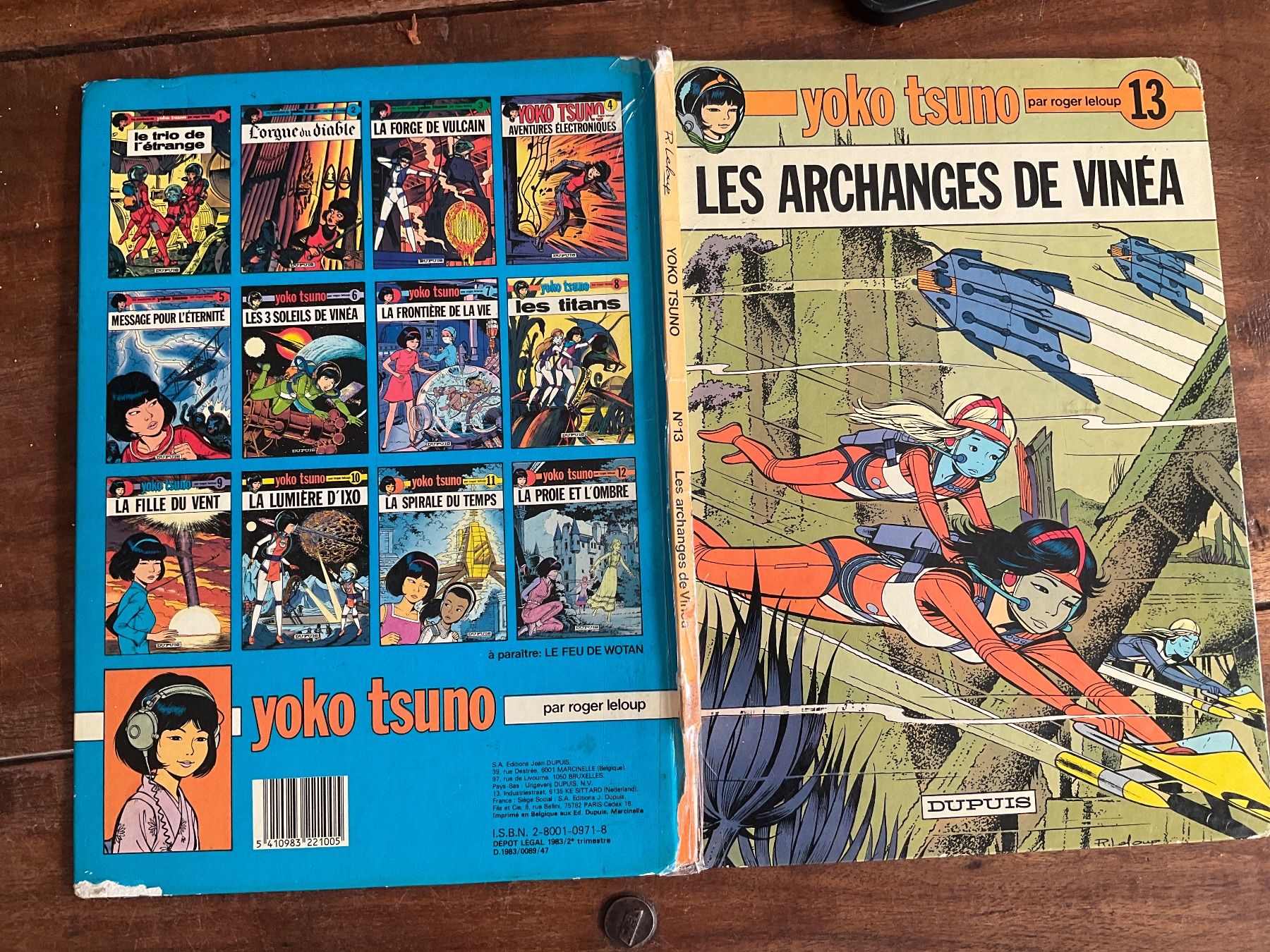 Comics: BD Yoko Tsuno 13 Les Archanges de Vinéa, EO – Gebraucht aus Avenches von Lactobacille 4