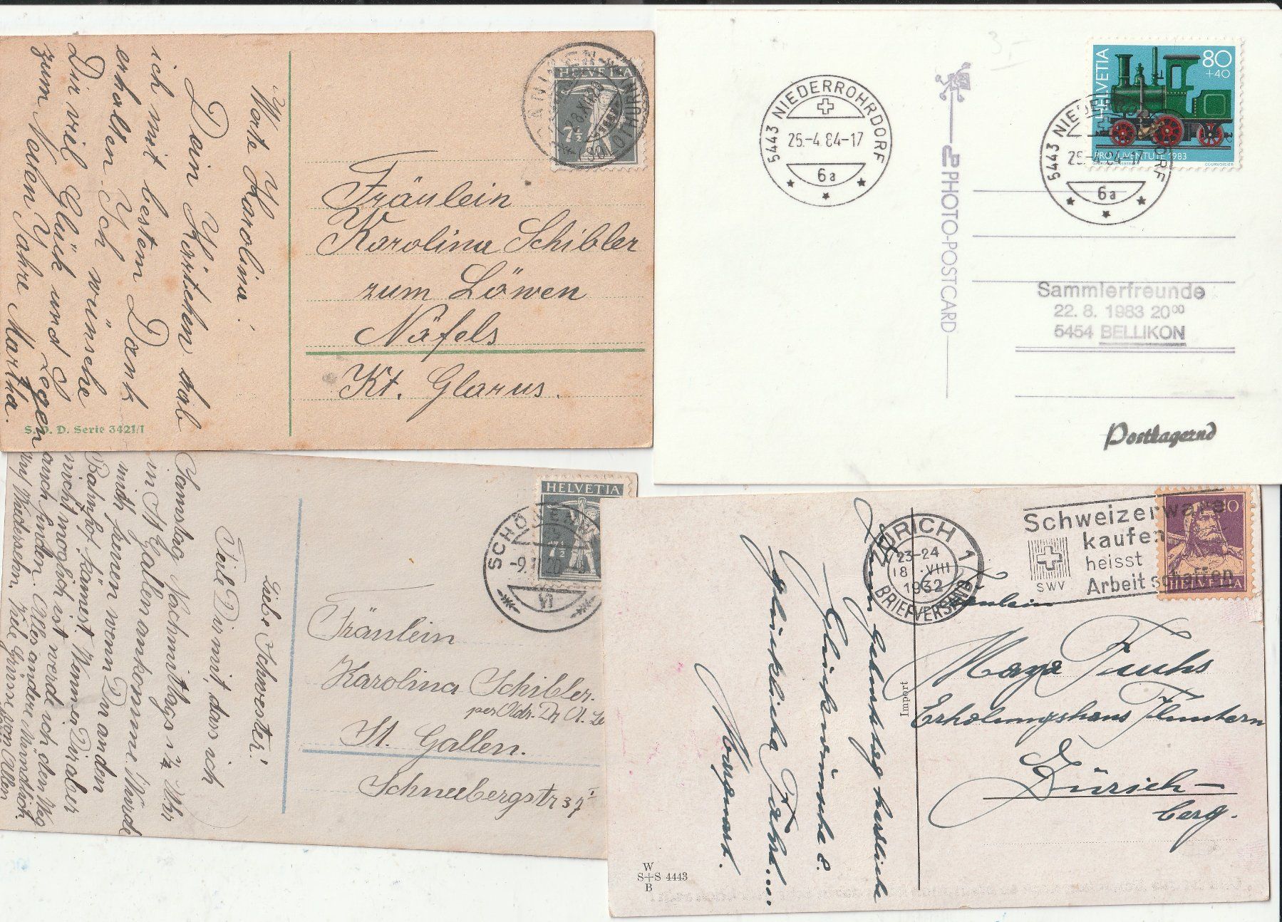 Cartoline postali: 20  Diverse Karten – Usato da Lumbrein venduto da made02 7